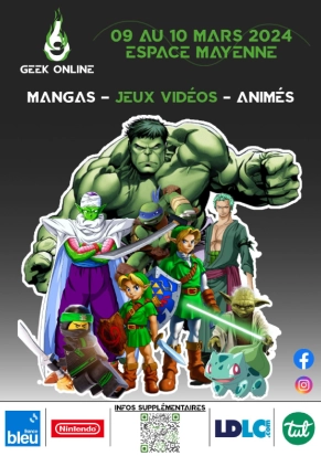 Affiche Geek Days Laval