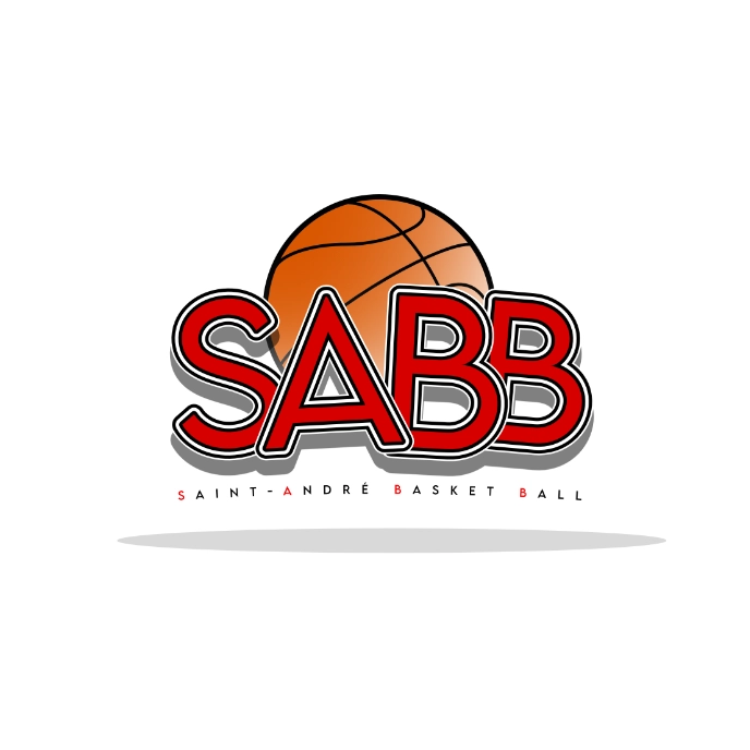 Logo concept club de basket SABB