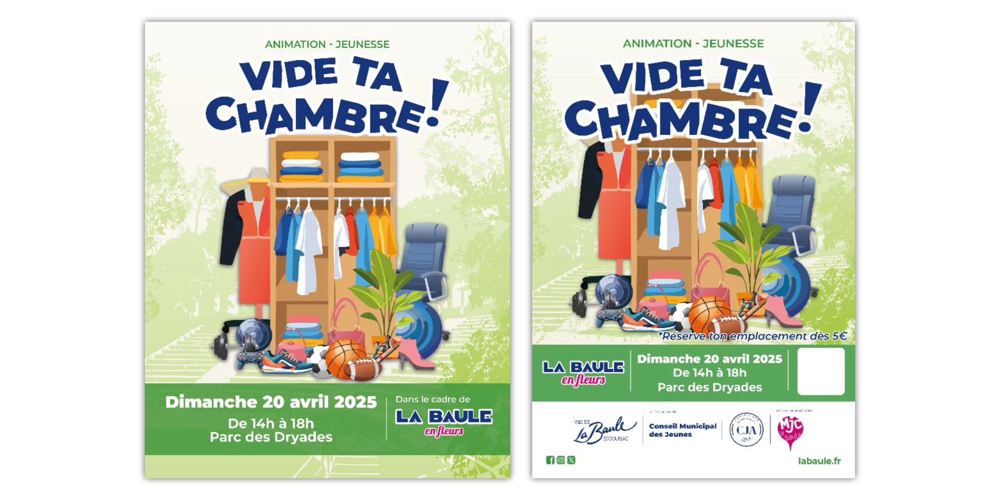 Affiche Vide ta chambre